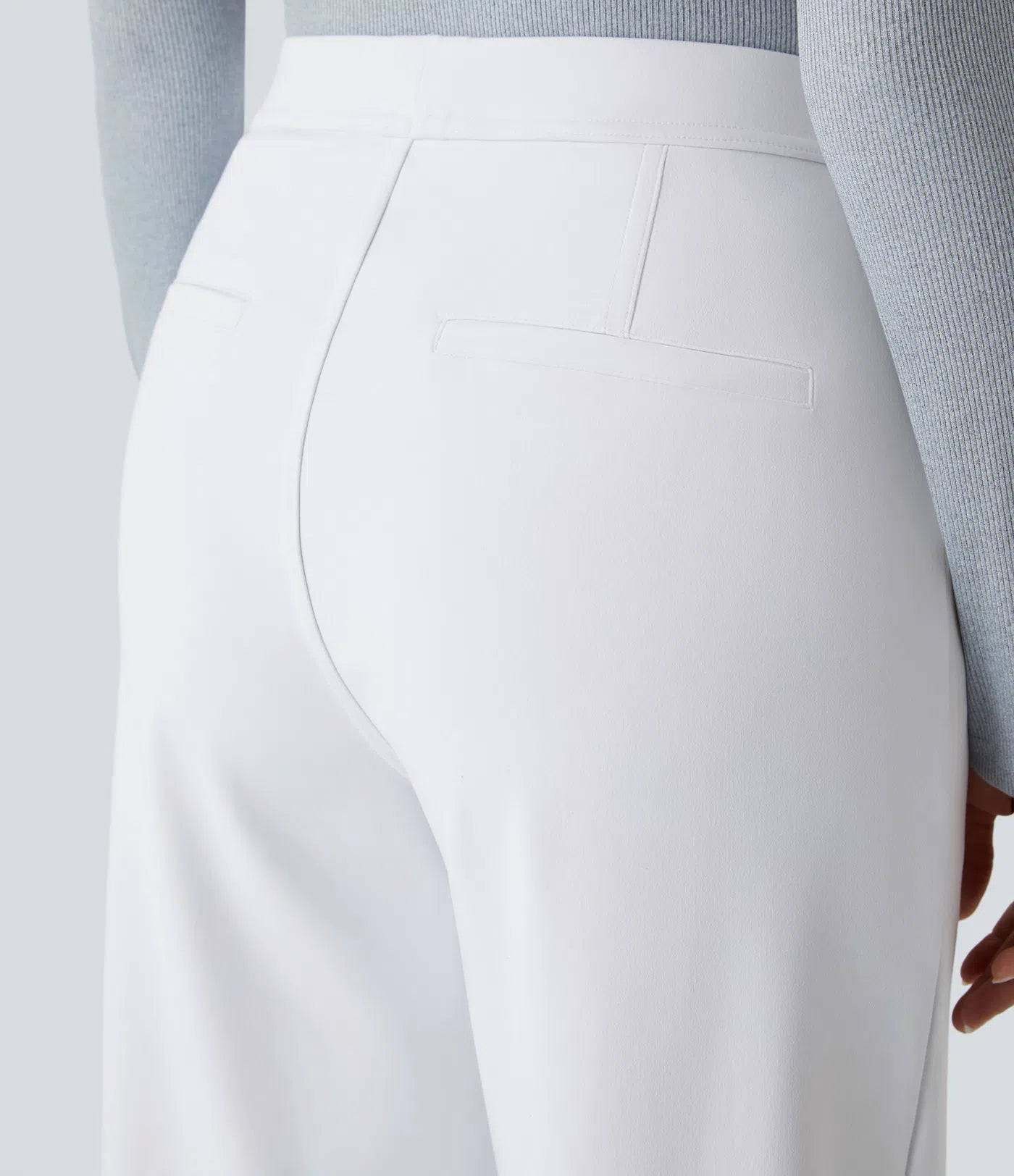 Pantalon tailleur Halara Flex™ DayStretch coupe droite taille haute avec poches