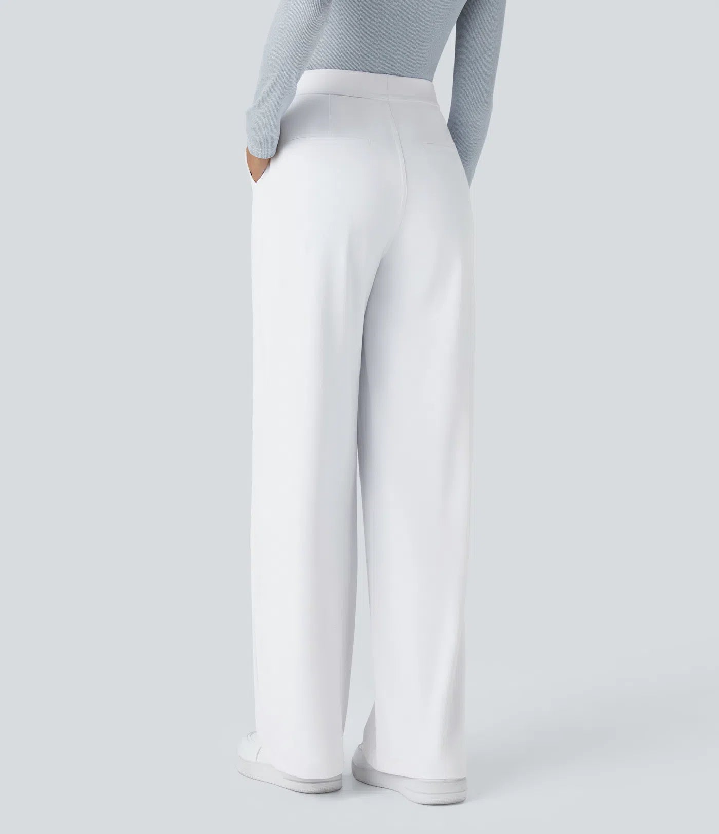 Pantalon tailleur Halara Flex™ DayStretch coupe droite taille haute avec poches
