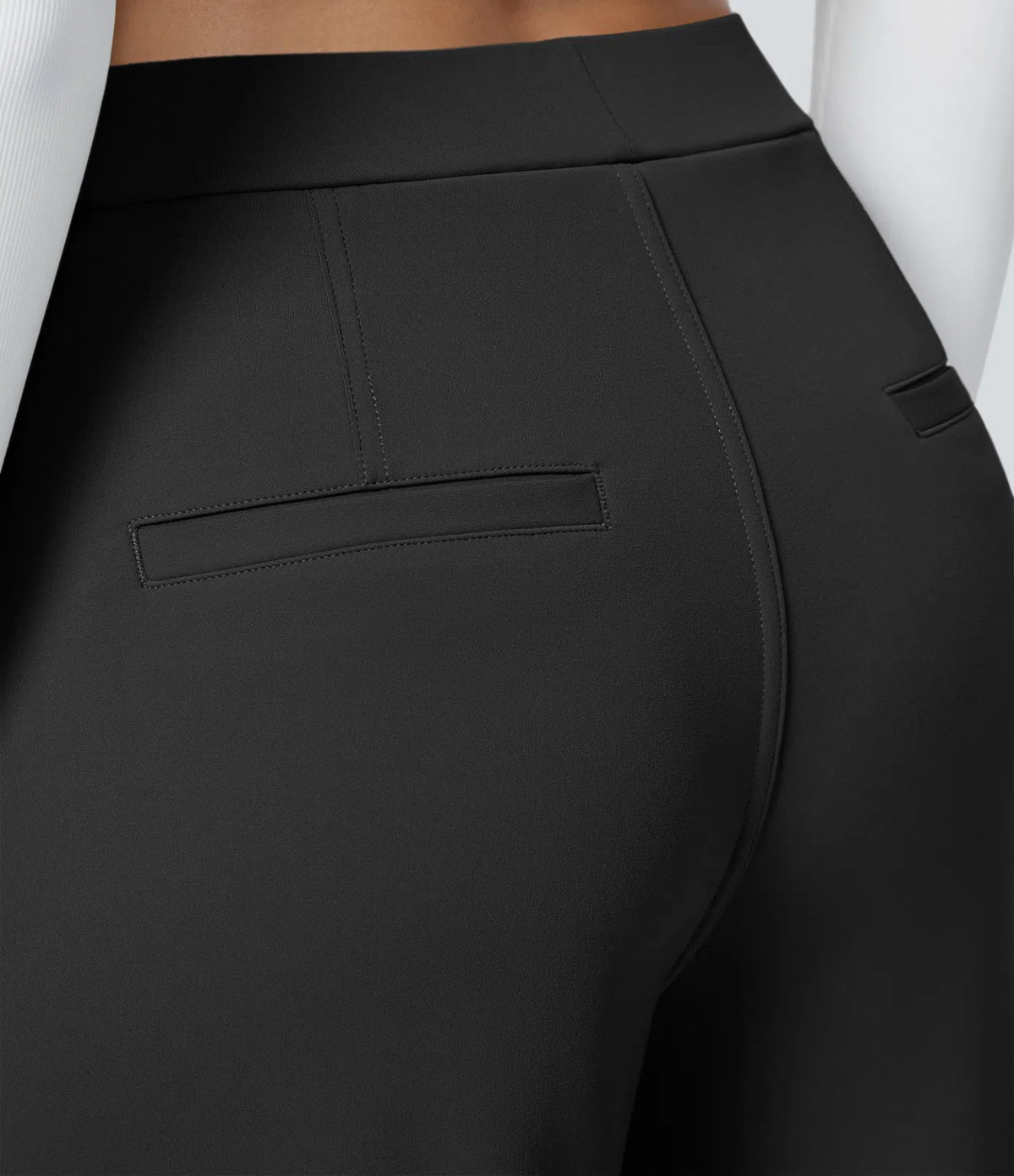 Pantalon tailleur Halara Flex™ DayStretch coupe droite taille haute avec poches